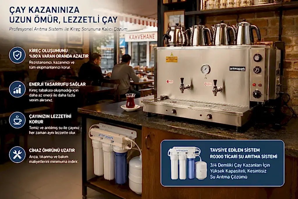 Çay Kazanında Kireç Nasıl Önlenir