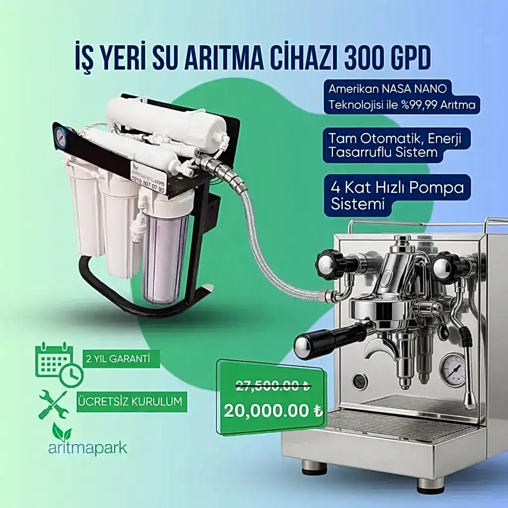 Espresso Makinesi Su Arıtma Sistemi